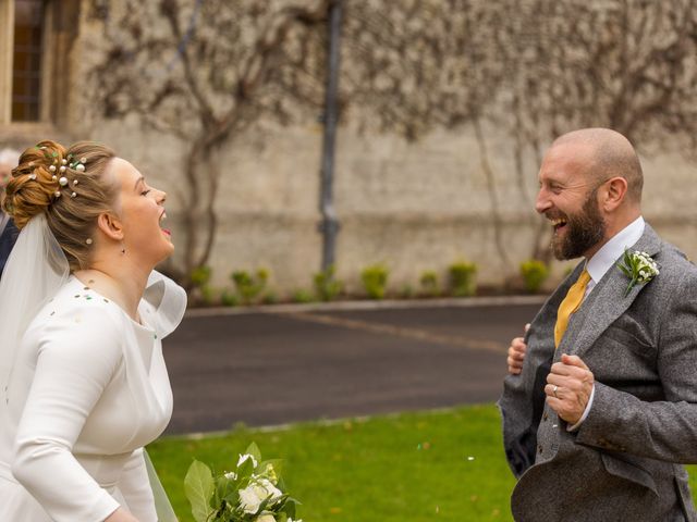 John and Laura&apos;s Wedding in Thornbury, Gloucestershire 10