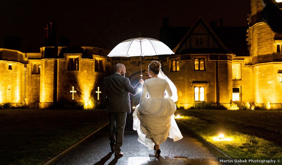 John and Laura's Wedding in Thornbury, Gloucestershire