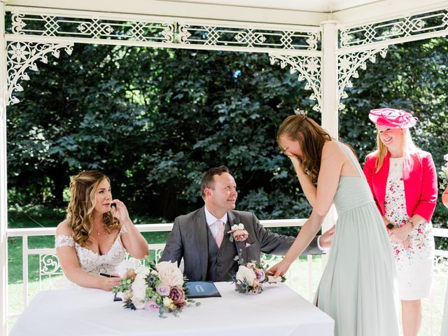 Stephen and Stephanie&apos;s Wedding in Winchester, Hampshire 128