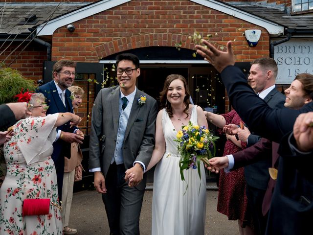 James and Gillian&apos;s Wedding in Old Amersham, Buckinghamshire 18