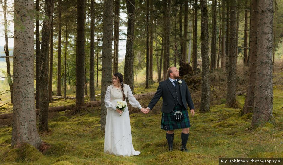 Nathan and Helen's Wedding in Pitlochry, Perthshire