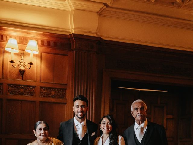 Bhawin and Bijal&apos;s Wedding in Wales, Monmouthshire 13