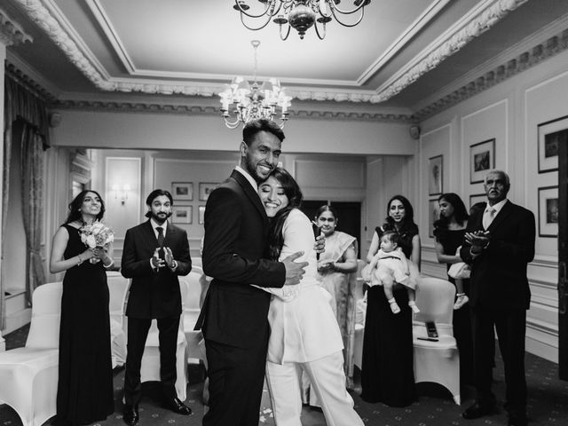 Bhawin and Bijal&apos;s Wedding in Wales, Monmouthshire 32