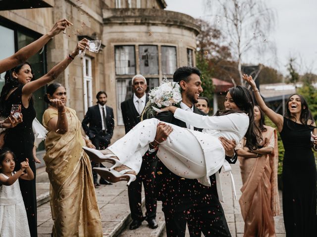 Bhawin and Bijal&apos;s Wedding in Wales, Monmouthshire 2