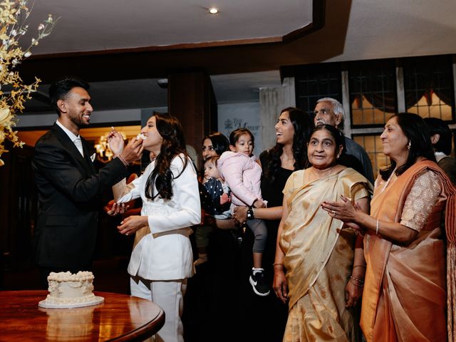 Bhawin and Bijal&apos;s Wedding in Wales, Monmouthshire 41