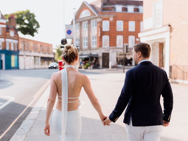 Victoria and Nic's Wedding in London - West, West London 13