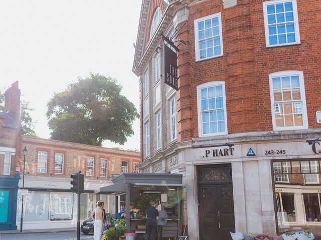 Victoria and Nic's Wedding in London - West, West London 18