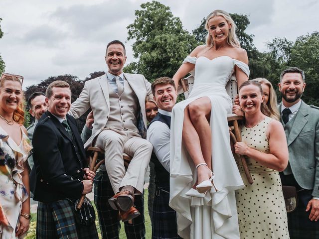 Andy and Naomi's Wedding in Whitworth Hall, Durham 76