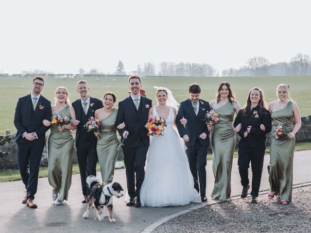 Joseph and Chloe's Wedding in Chathill, Northumberland 38