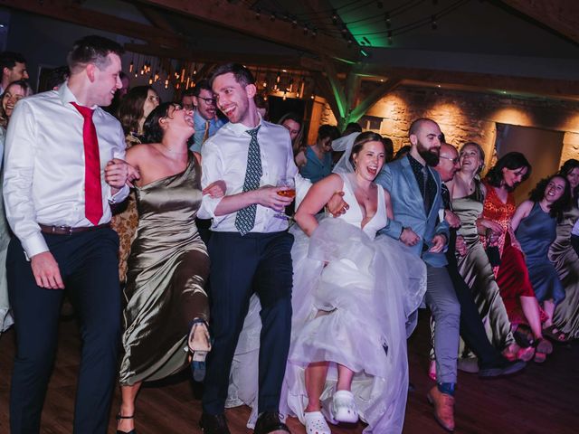 Joseph and Chloe's Wedding in Chathill, Northumberland 92