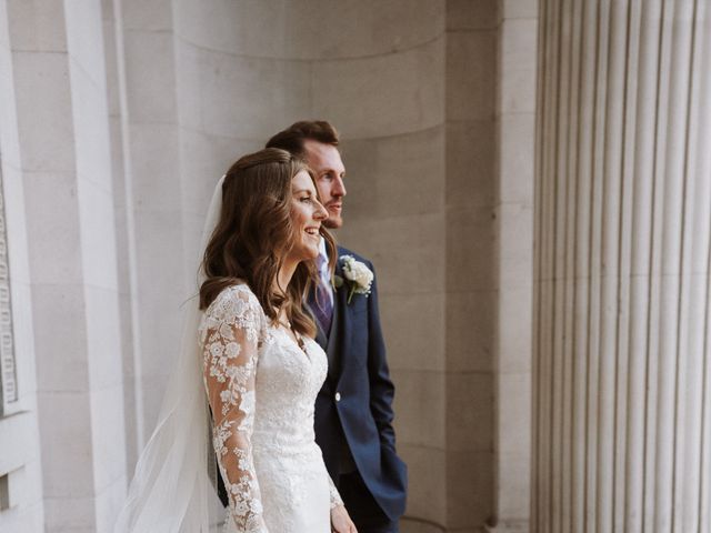 Rob and Carly's Wedding in Marylebone, West Central London 5