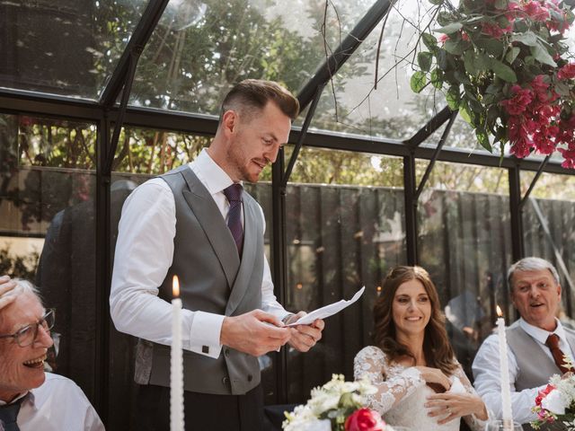 Rob and Carly's Wedding in Marylebone, West Central London 8