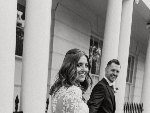 Rob and Carly's Wedding in Marylebone, West Central London 17