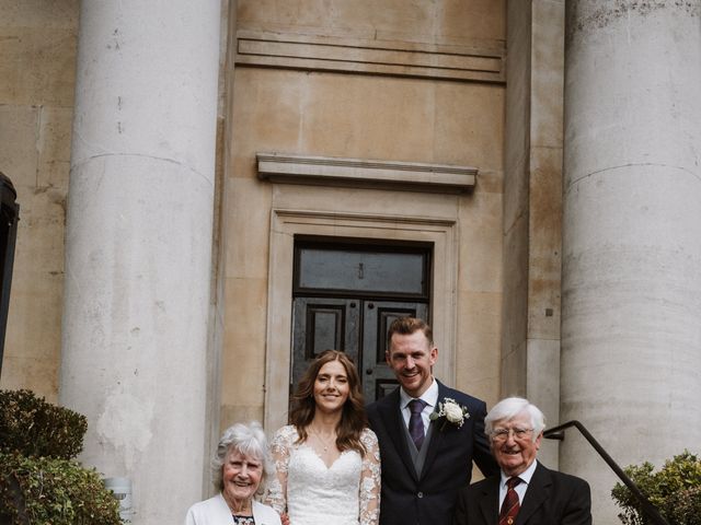 Rob and Carly's Wedding in Marylebone, West Central London 22