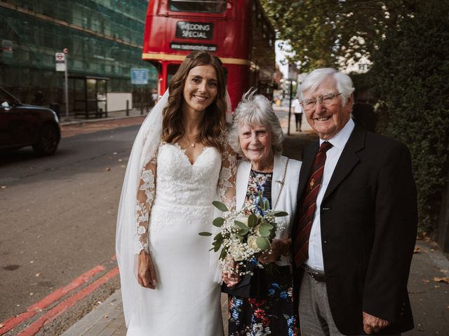 Rob and Carly's Wedding in Marylebone, West Central London 23