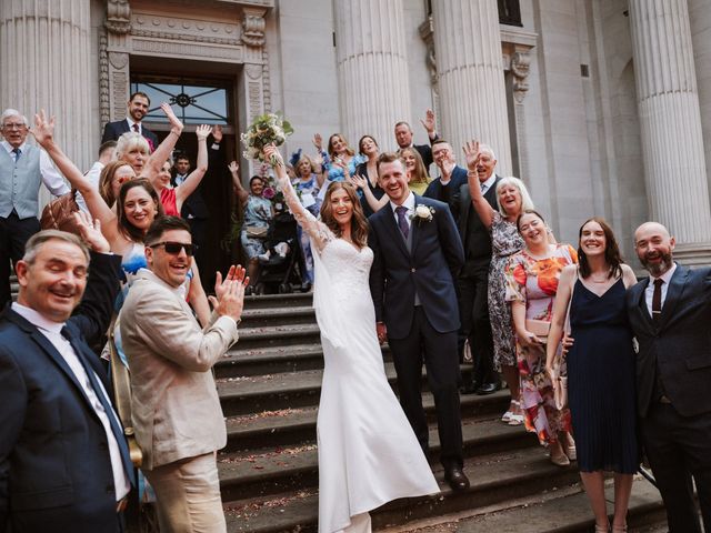 Rob and Carly's Wedding in Marylebone, West Central London 31