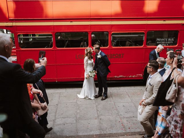 Rob and Carly's Wedding in Marylebone, West Central London 2