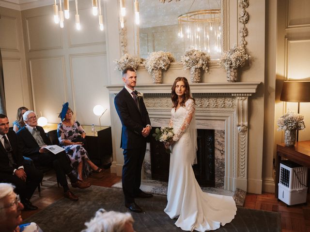 Rob and Carly's Wedding in Marylebone, West Central London 35
