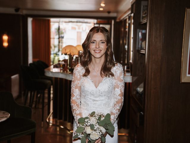Rob and Carly's Wedding in Marylebone, West Central London 37