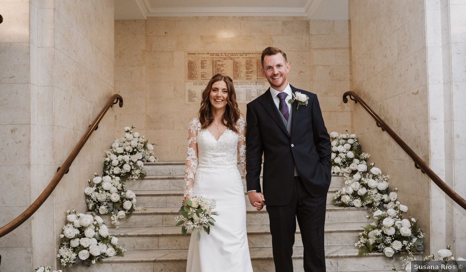 Rob and Carly's Wedding in Marylebone, West Central London