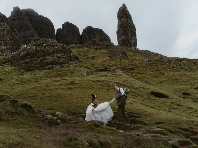 Tom and Jean&apos;s Wedding in Portree, Isle of Skye 59