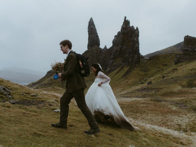Tom and Jean&apos;s Wedding in Portree, Isle of Skye 66