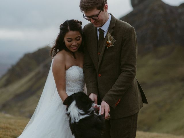 Tom and Jean&apos;s Wedding in Portree, Isle of Skye 69