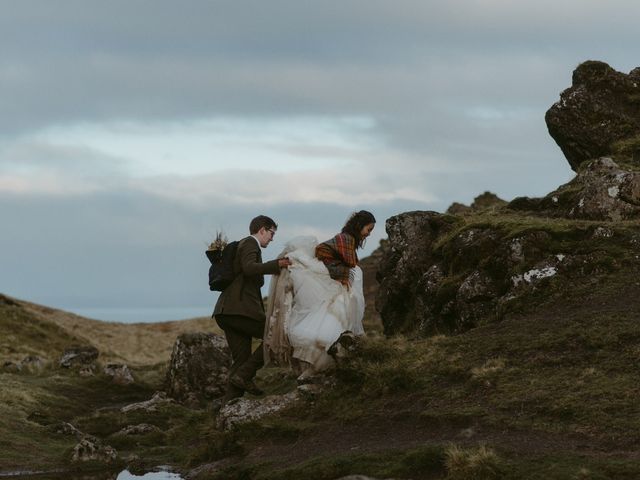 Tom and Jean&apos;s Wedding in Portree, Isle of Skye 82