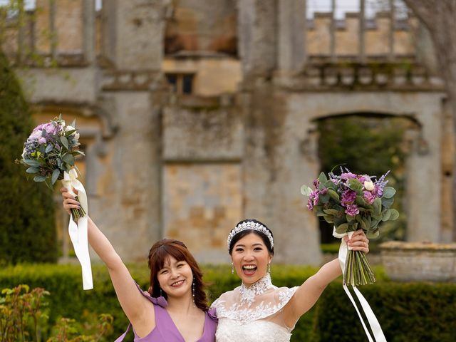 Andy and Haruka&apos;s Wedding in Winchcombe, Gloucestershire 16