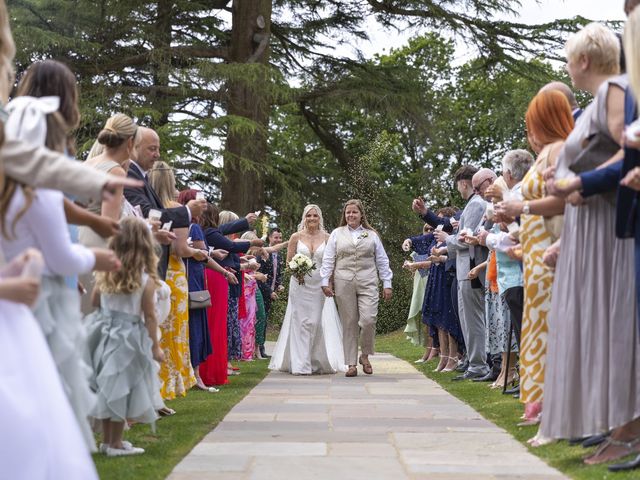 Lydia and Rebacca&apos;s Wedding in Balcombe, West Sussex 46