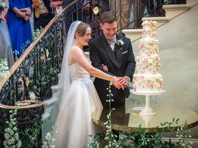 James and Kate's Wedding in Hedsor, Buckinghamshire 37