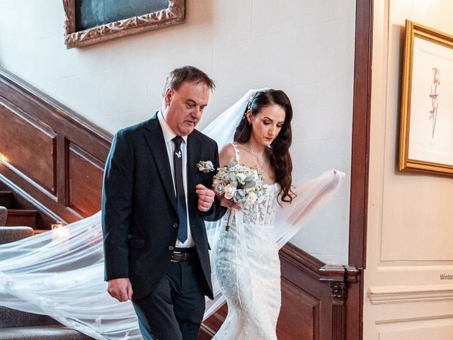 Casey and Holly's Wedding in Chicheley, Buckinghamshire 4