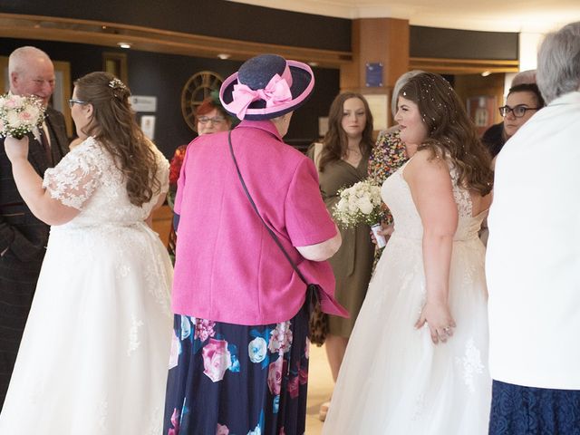 Amy and Gemma&apos;s Wedding in Mickleover, Derbyshire 14