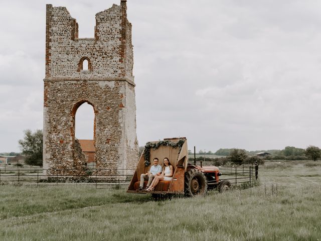 Peter and Chloe&apos;s Wedding in Wellingham, Norfolk 12