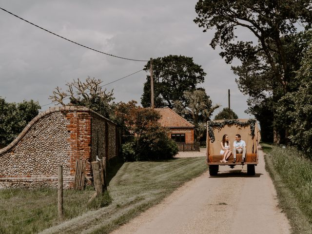 Peter and Chloe&apos;s Wedding in Wellingham, Norfolk 17