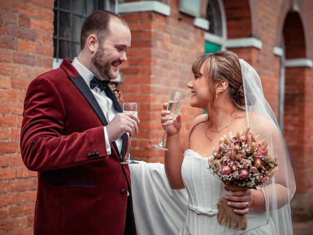 Andrew and Ffion's Wedding in Old Amersham, Buckinghamshire 38