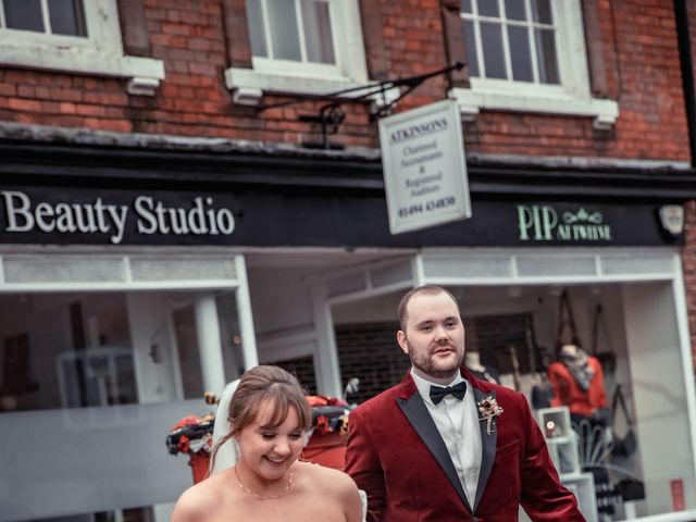 Andrew and Ffion's Wedding in Old Amersham, Buckinghamshire 47