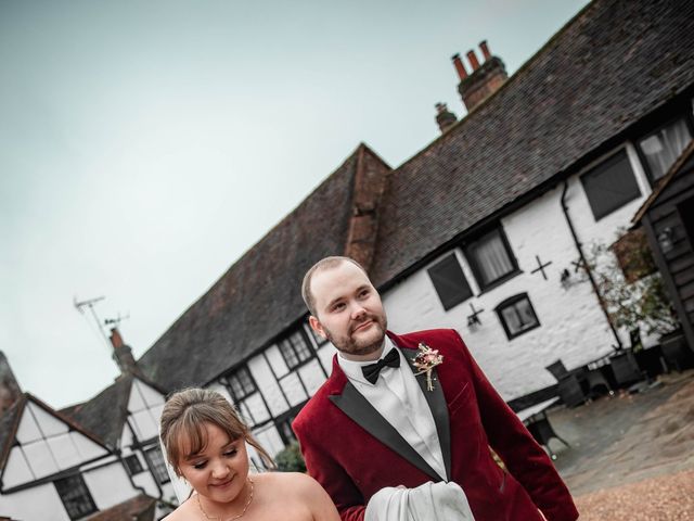 Andrew and Ffion's Wedding in Old Amersham, Buckinghamshire 48