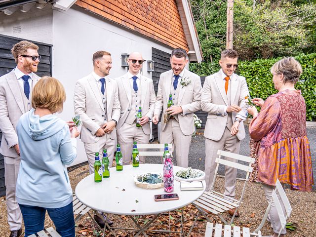 Matt and Steph&apos;s Wedding in Surrey Hills, Surrey 31