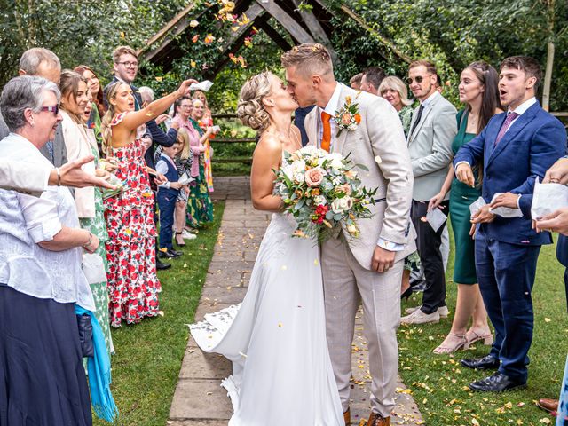 Matt and Steph&apos;s Wedding in Surrey Hills, Surrey 126