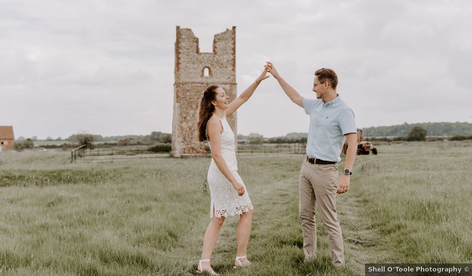 Peter and Chloe's Wedding in Wellingham, Norfolk