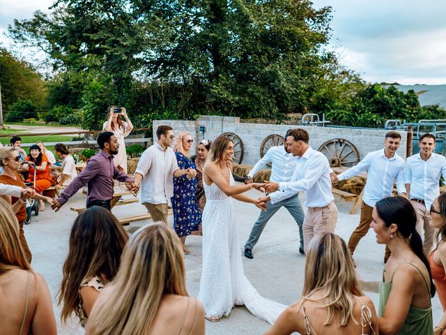 Emma and Tom&apos;s Wedding in Hayle, Cornwall 73