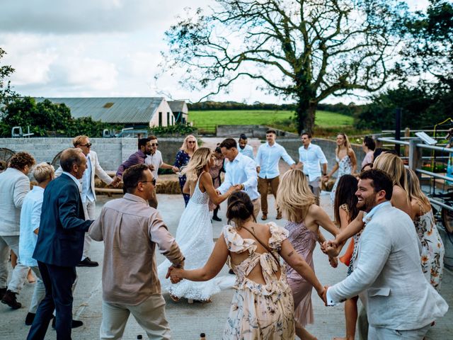 Emma and Tom&apos;s Wedding in Hayle, Cornwall 75