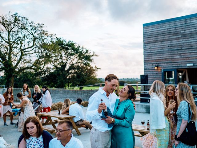 Emma and Tom&apos;s Wedding in Hayle, Cornwall 83