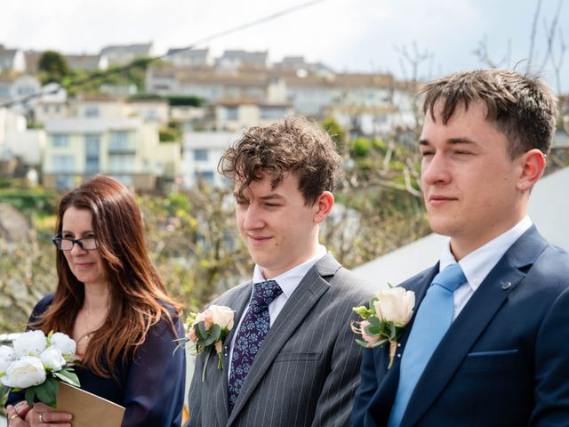 Emma and Adrian&apos;s Wedding in Fowey, Cornwall 28