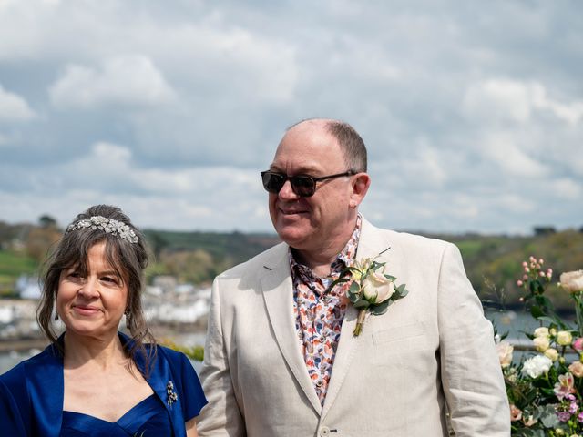 Emma and Adrian&apos;s Wedding in Fowey, Cornwall 29