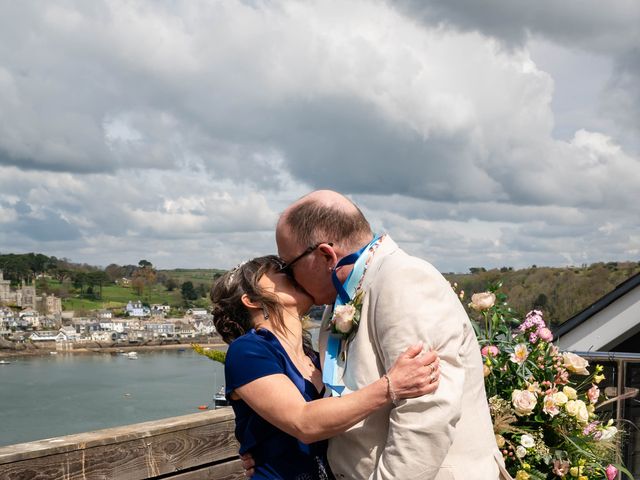 Emma and Adrian&apos;s Wedding in Fowey, Cornwall 30