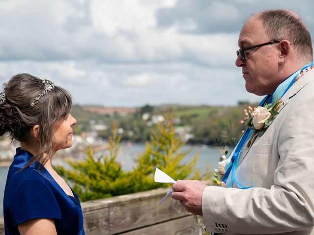 Emma and Adrian&apos;s Wedding in Fowey, Cornwall 35