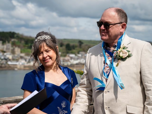 Emma and Adrian&apos;s Wedding in Fowey, Cornwall 37
