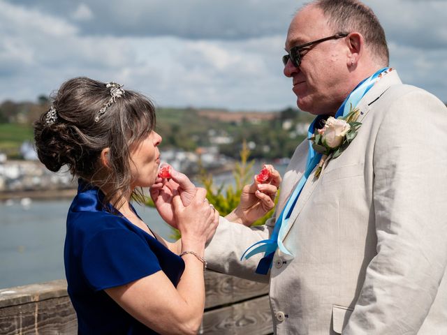 Emma and Adrian&apos;s Wedding in Fowey, Cornwall 38